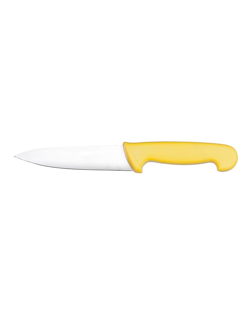 Kochmesser - 15 cm - HACCP - Gelb - Promoline