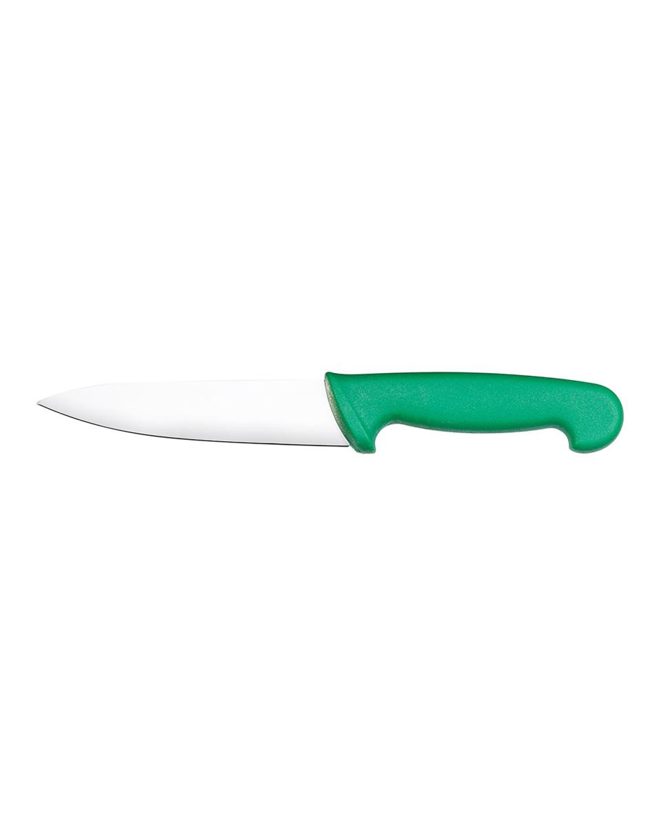 Kochmesser - 21 cm - HACCP - Grün - Promoline