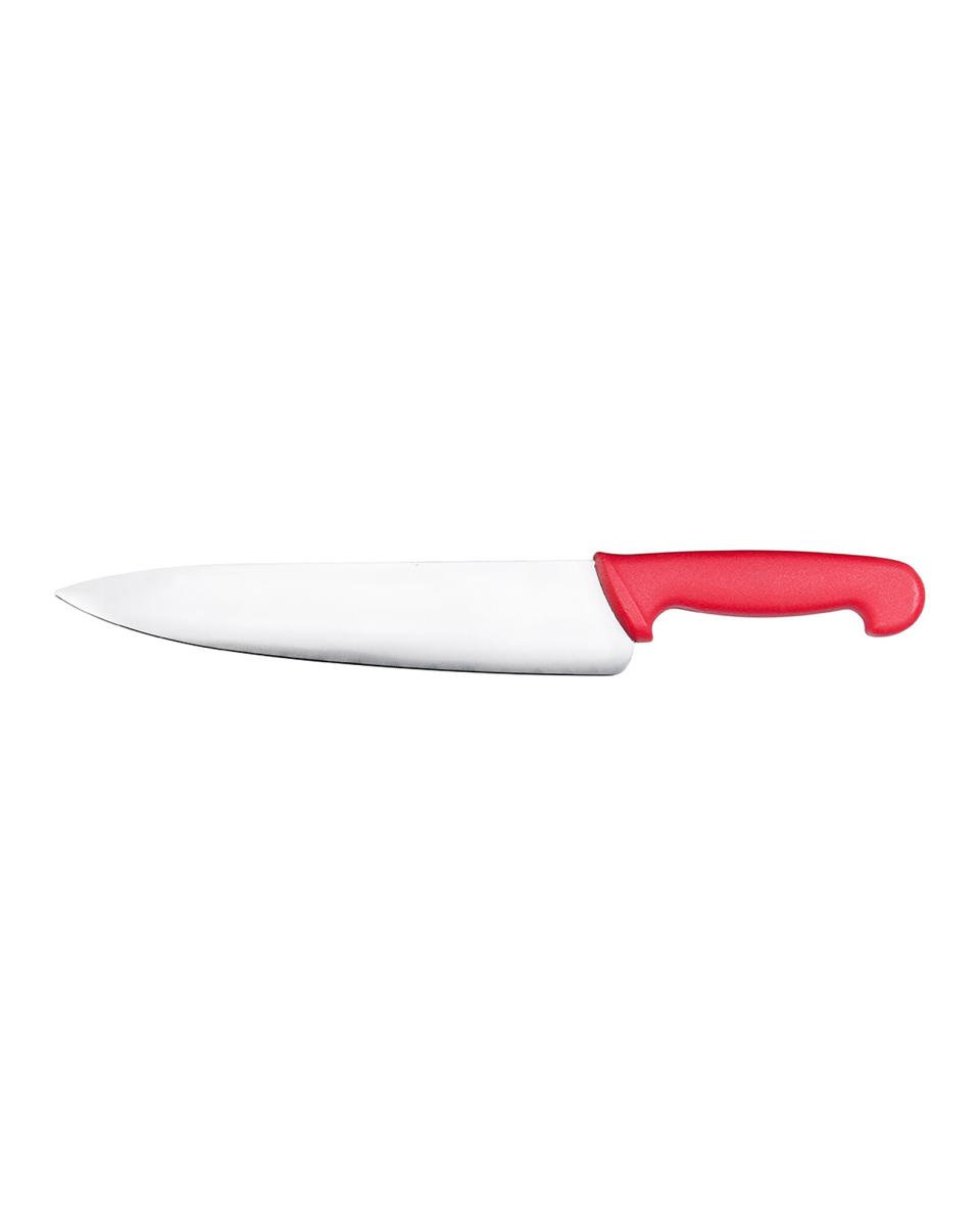 Kochmesser - 25 cm - HACCP - Rot - Promoline