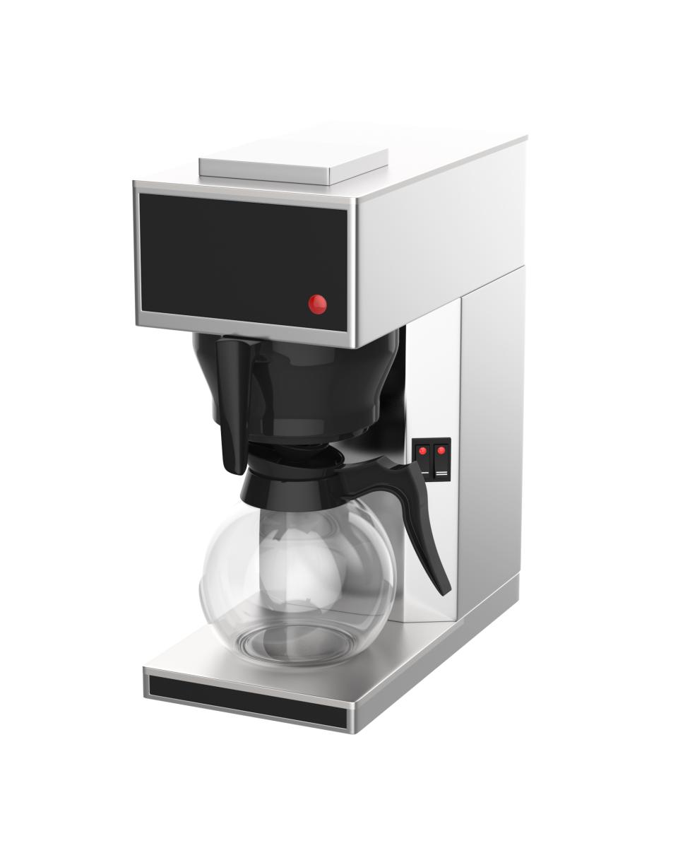 Kaffeemaschine - Inkl. Kanne - Edelstahlgehäuse - Promoline