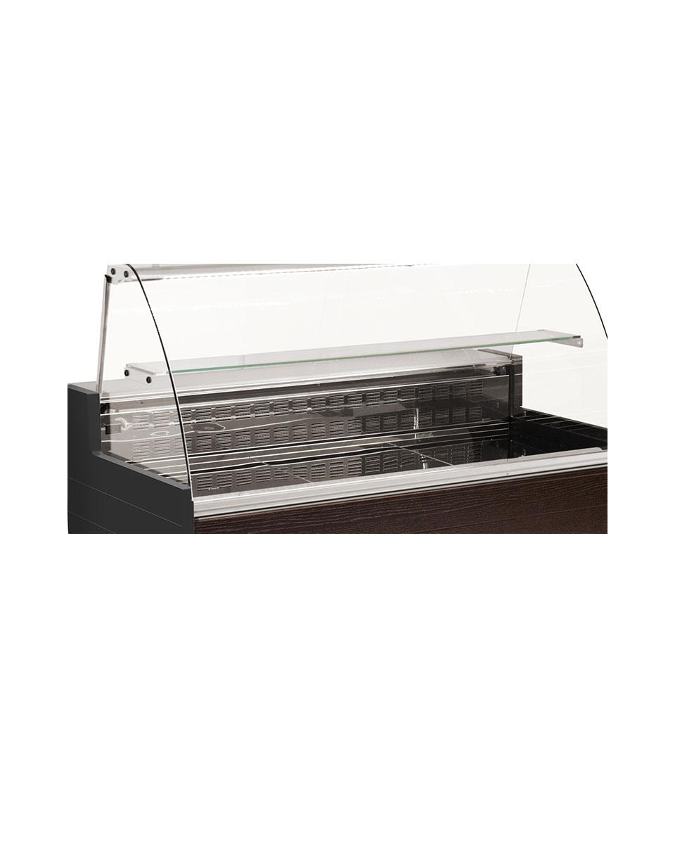 Mittelregal - Glas - 300 cm - Ultimo - G-Line
