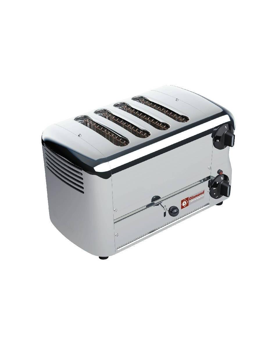 Toaster / Toaster - 4 Scheiben - D4GP-X - Diamond