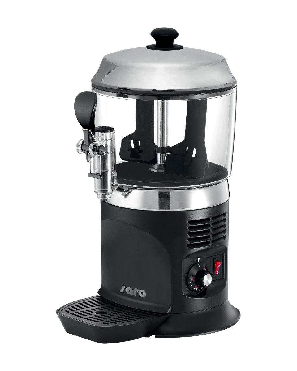 Schokoladenmilchspender - Schwarz - 5 Liter - Saro - 175-1145