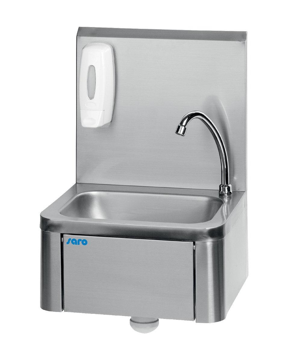 Handwaschbecken - Edelstahl - 40 x 34 cm - Saro - 353-1005
