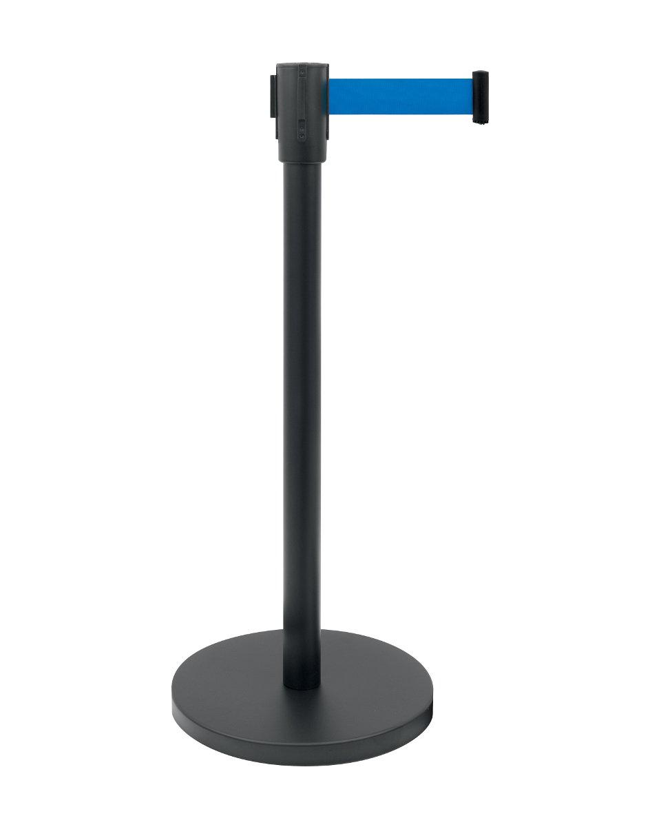 Absperrpfosten mit Zugschnur - Blau - Saro - 399-1006