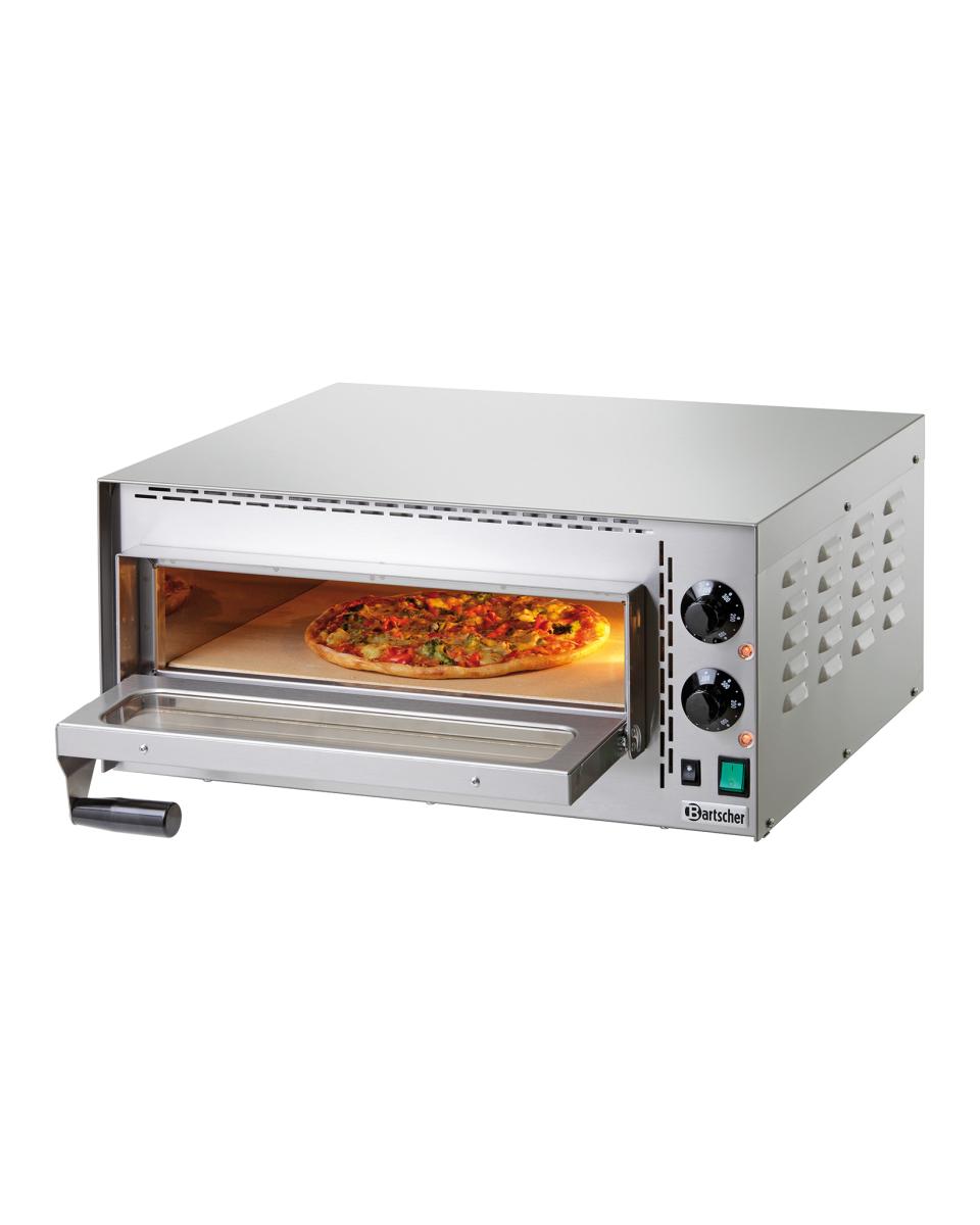 Pizzaofen - 1 x Ø35 cm - H 27 x 57,5 x 52,5 cm - Bartscher - 203530