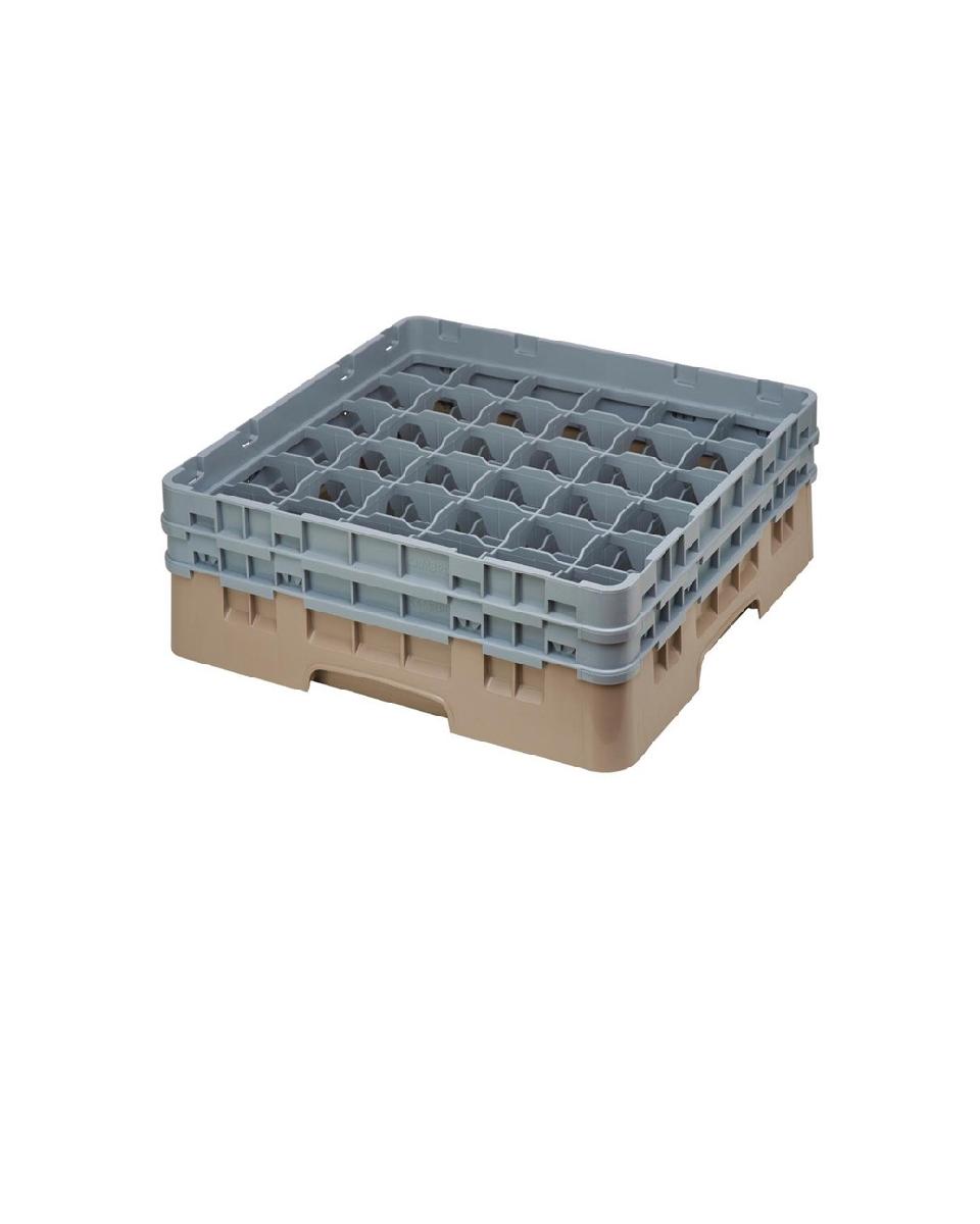 Geschirrspülkorb Cambro Camrack mit 36 Fächern, max. Glashöhe 13,3 cm - DE794