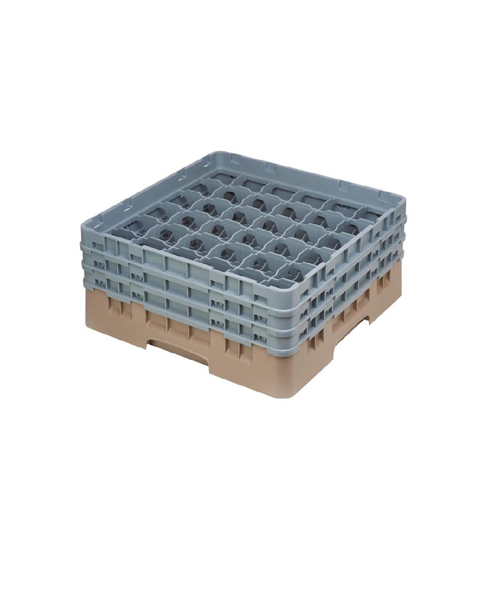 Cambro Camrack Geschirrkorb mit 36 Fächern max. Glashöhe 17,4 cm - DE795