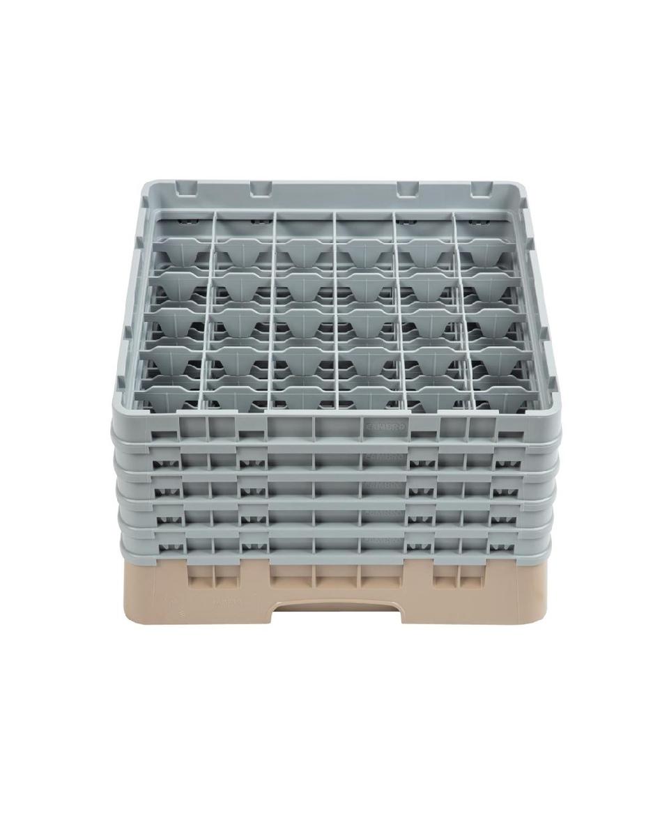 Cambro Camrack Geschirrspülkorb mit 36 Fächern max. Glashöhe 25,7 cm - DW559