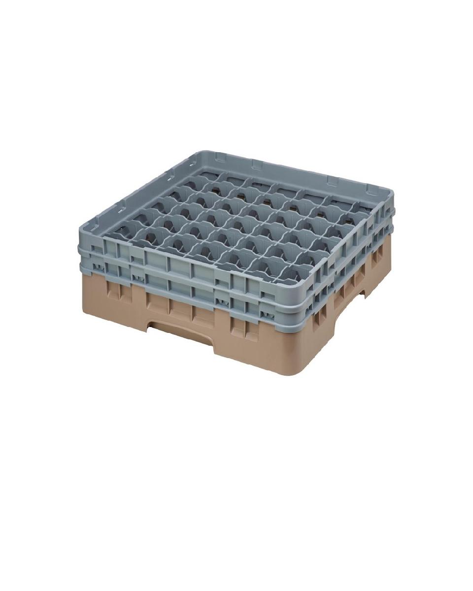 Cambro Camrack Geschirrspülerkorb mit 49 Fächern max. Glashöhe 13,3 cm - DE797