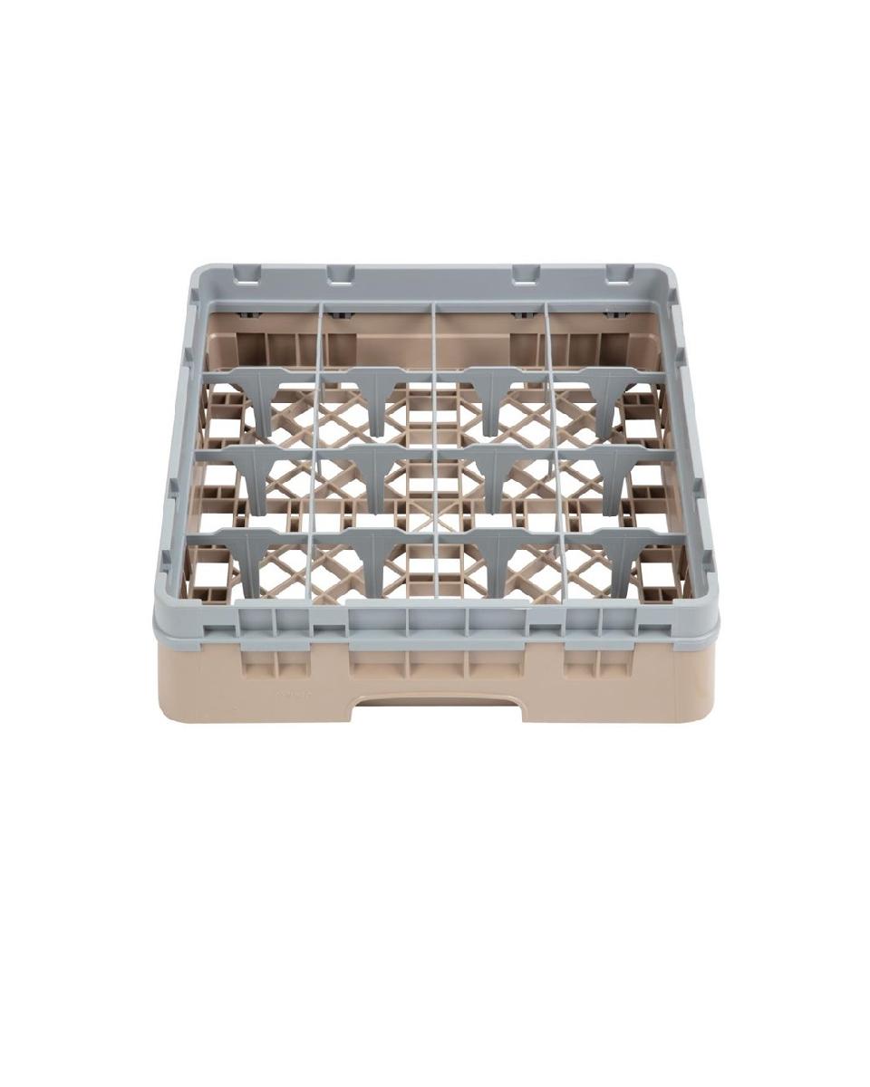 Geschirrkorb Cambro Camrack mit 16 Fächern max. Glashöhe 9,2 cm - DW550