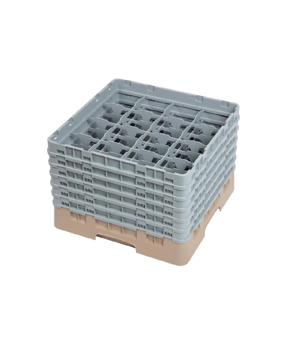 Cambro Camrack Geschirrkorb mit 16 Fächern max. Glashöhe 29,8 cm - DW553