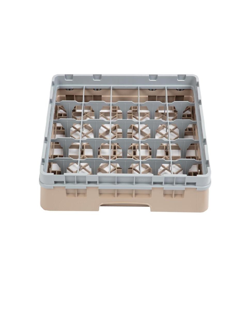 Cambro Camrack Geschirrspülerkorb mit 25 Fächern max. Glashöhe 9,2 cm - DW554