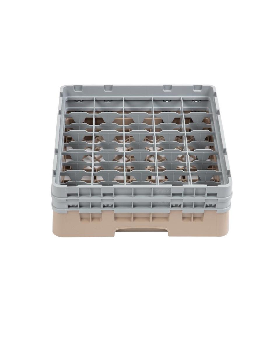 Cambro Camrack Geschirrkorb mit 25 Fächern max. Glashöhe 13,3 cm - DW555