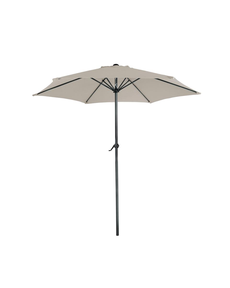 Sonnenschirm Mambo rund - 300 cm Durchmesser - Taupe