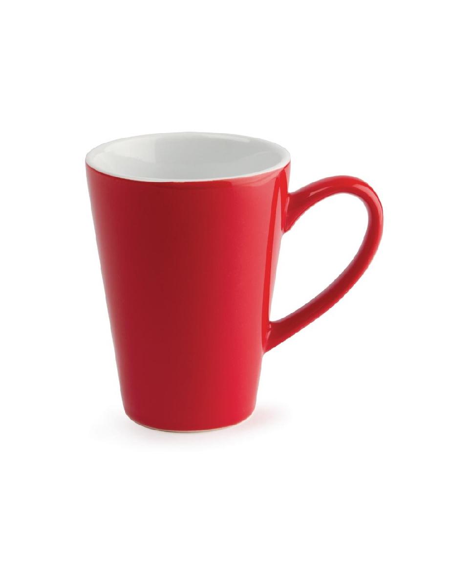 (NICHT VERFÜGBAR)Olympia Café Latte Cup rot 34cl - GL486