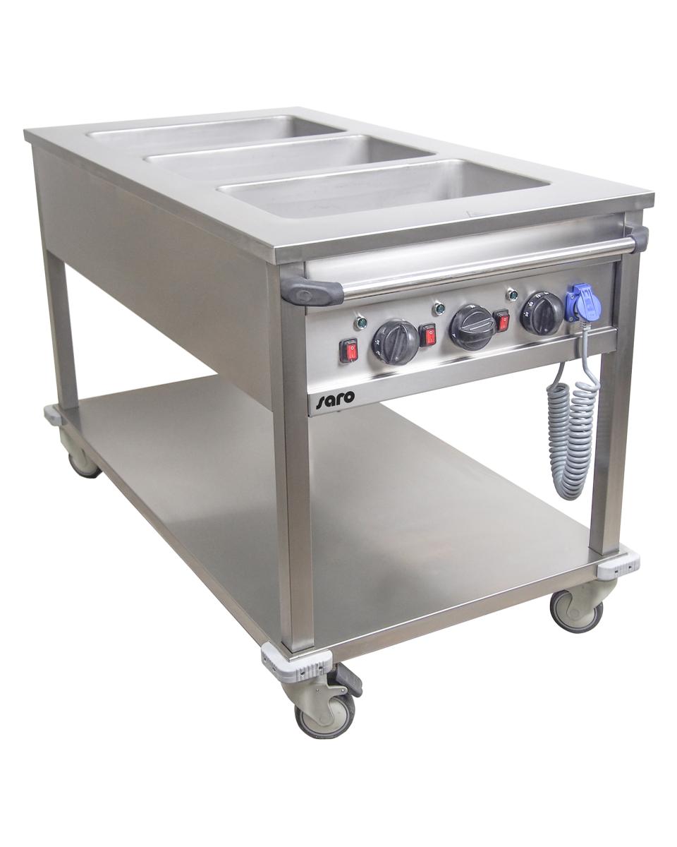 Bain Marie Wagen - 3 x 1/1 GN - Saro - 126-1505