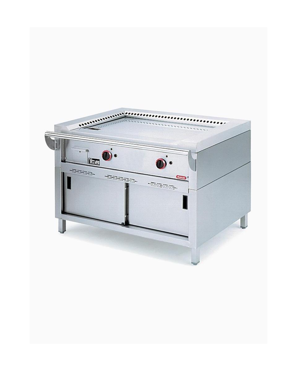 Elektrisches Teppanyaki - Standmodell - 2 Zonen 11,7 kW