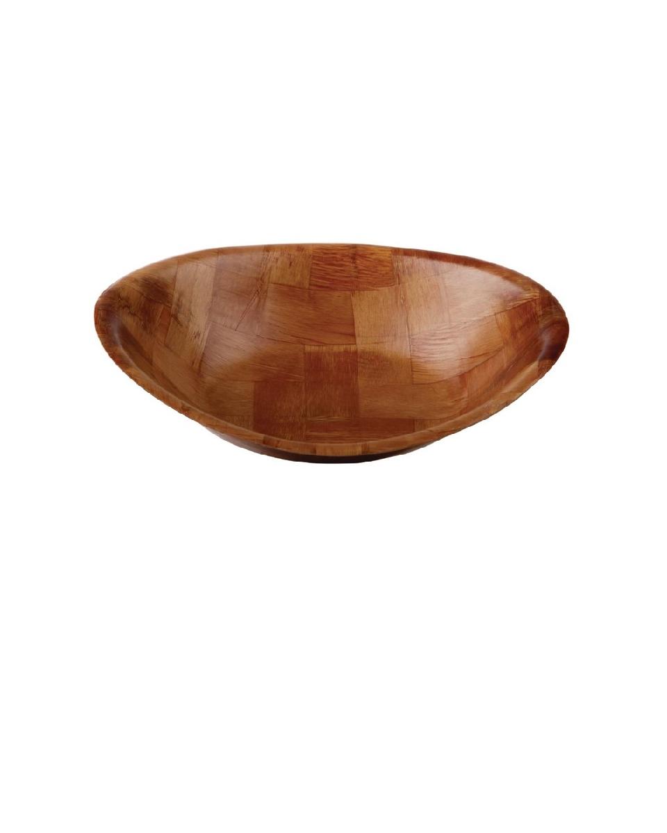 Ovale Holzschale klein - L092