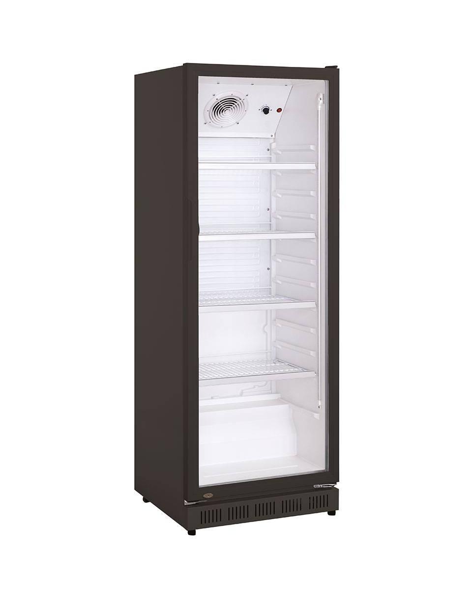 Kühlschrank mit Glastür - 350 Liter - 1 Tür - Exquisit - ELDC350XL