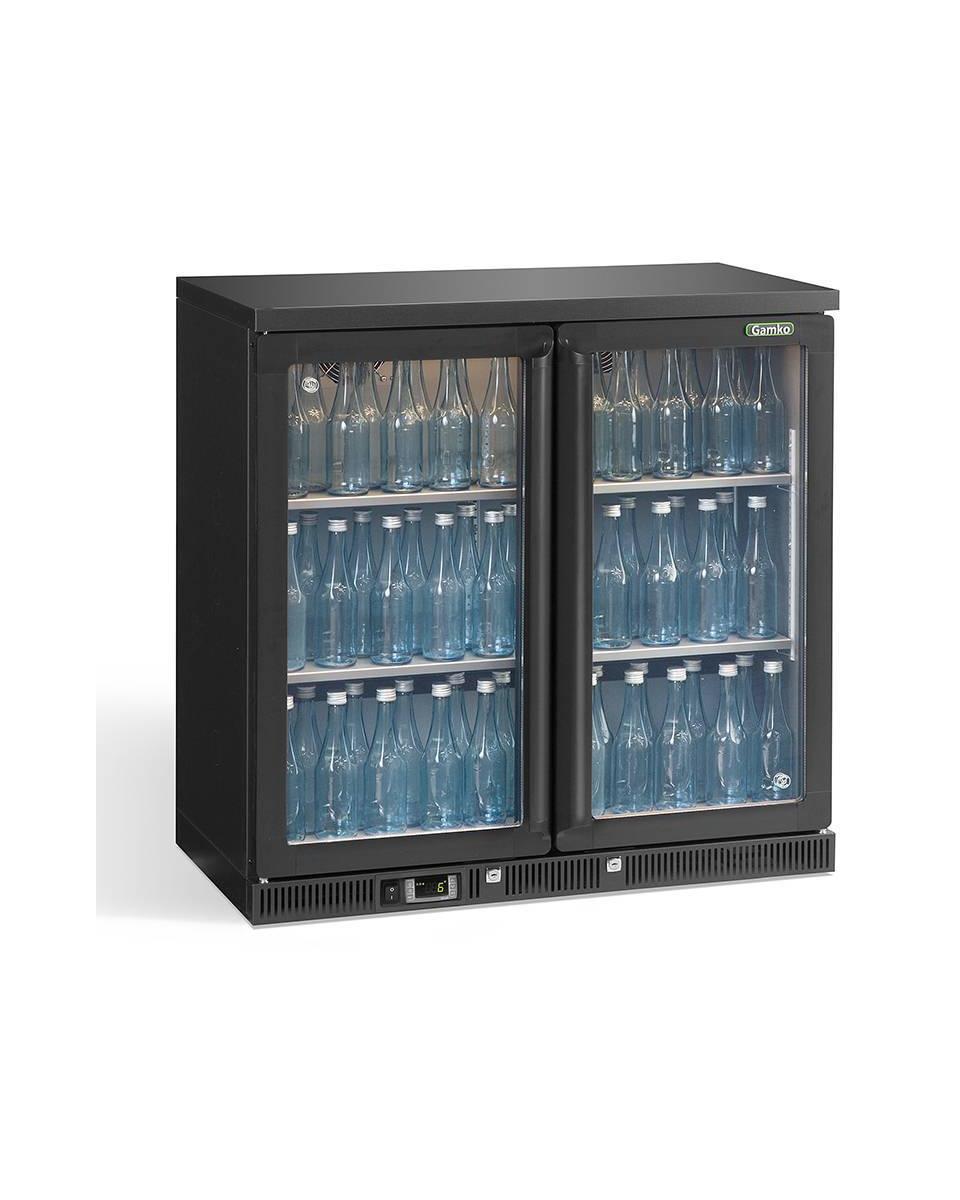 Kühlschrank Glastür - Maxiglas - Flaschenkühler - 2 Türen - Gamko - LG2/250G84