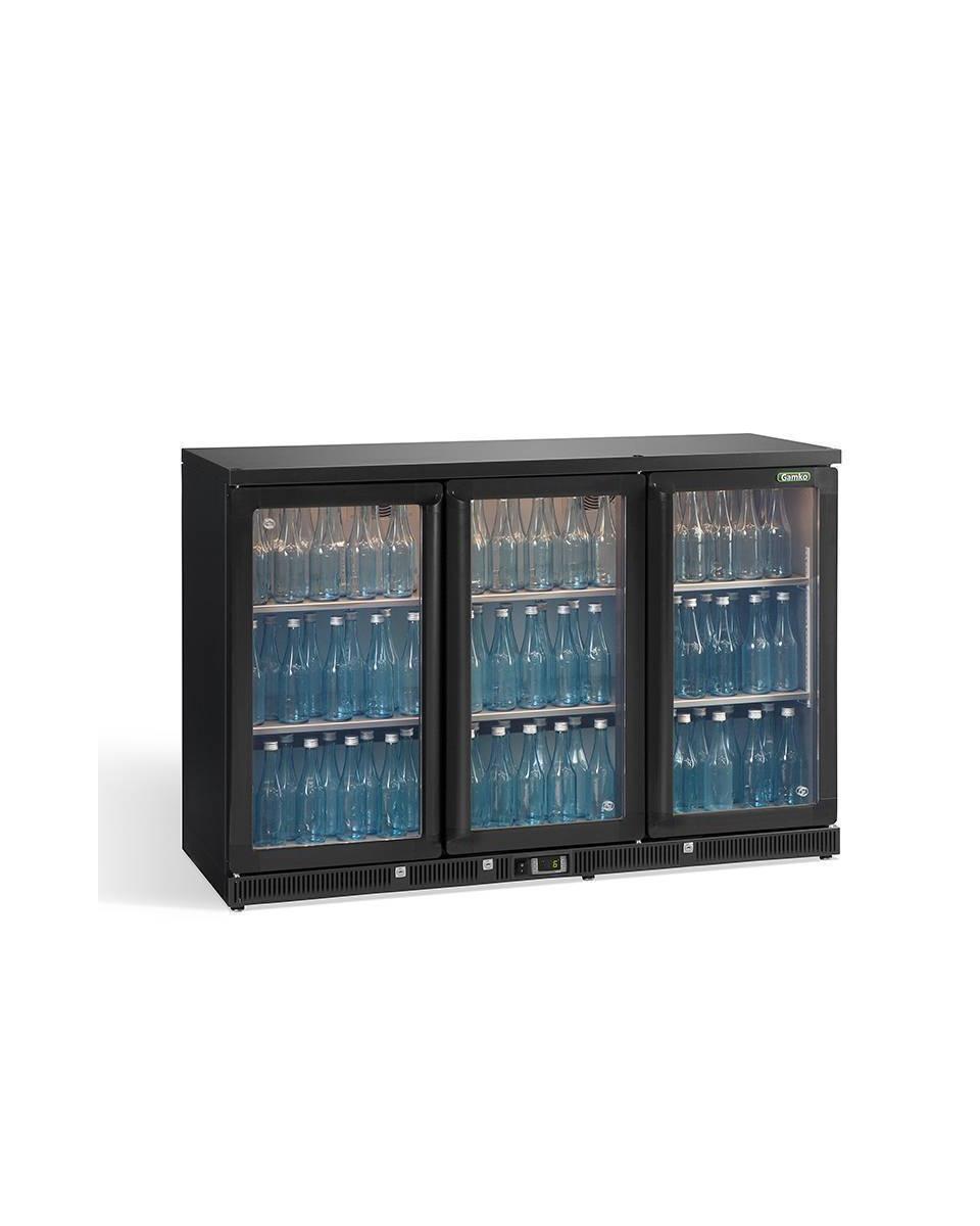 Kühlschrank Glastür - Maxiglas - Flaschenkühler - 3 Türen - Gamko - LG2/315G84