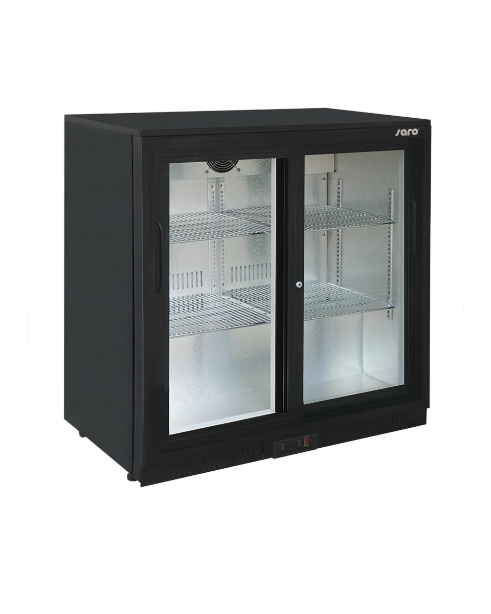 Displaykühlschrank - 200 Liter - 2 Türen - Saro - 437-1035