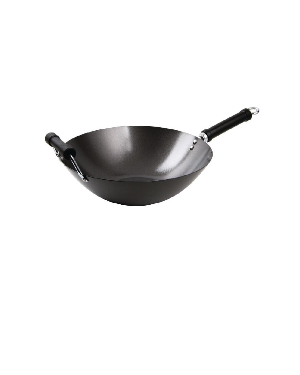 Antihaft-Wok mit flachem Boden 35,5 cm - K250 - Vogue