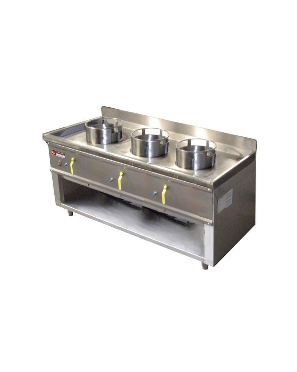 Wok Gasherd - 3 Brenner - CHINA / 3S - Diamond