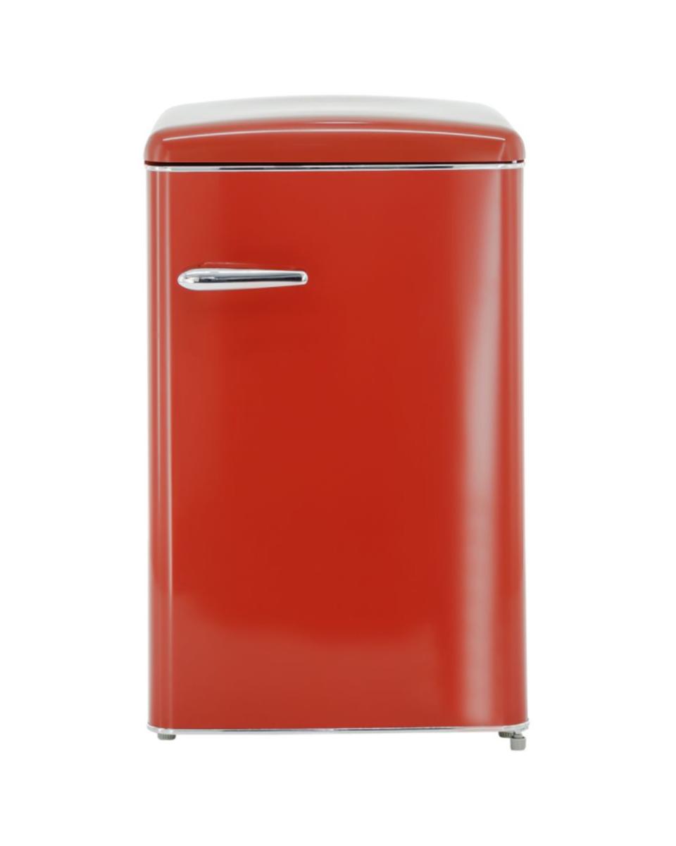 Kühlschrank - 112 Liter - 1 Tür - Rot - Exquisit - RKS120-VH-160FR