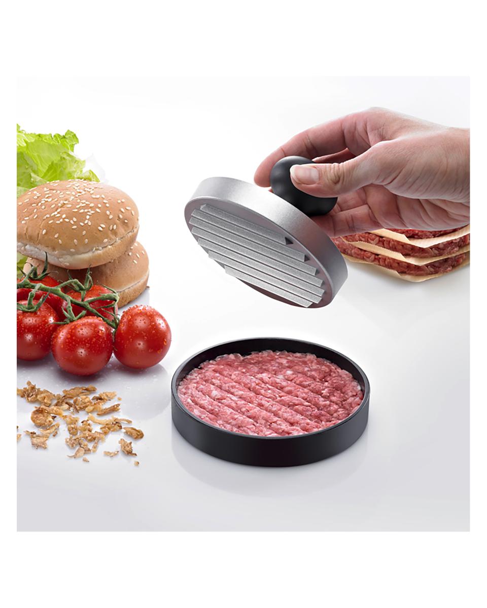 Hamburgerpresse - Ø11,5 cm - 6 Stück - Aluminium - Westmark - 525017