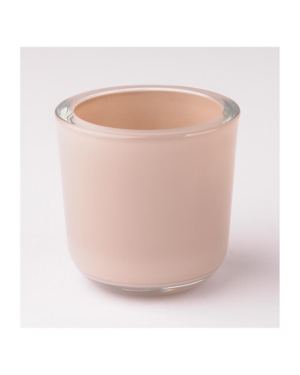 Teelichthalter - Ø7,5 CM - 8 Stück - Cappuccino