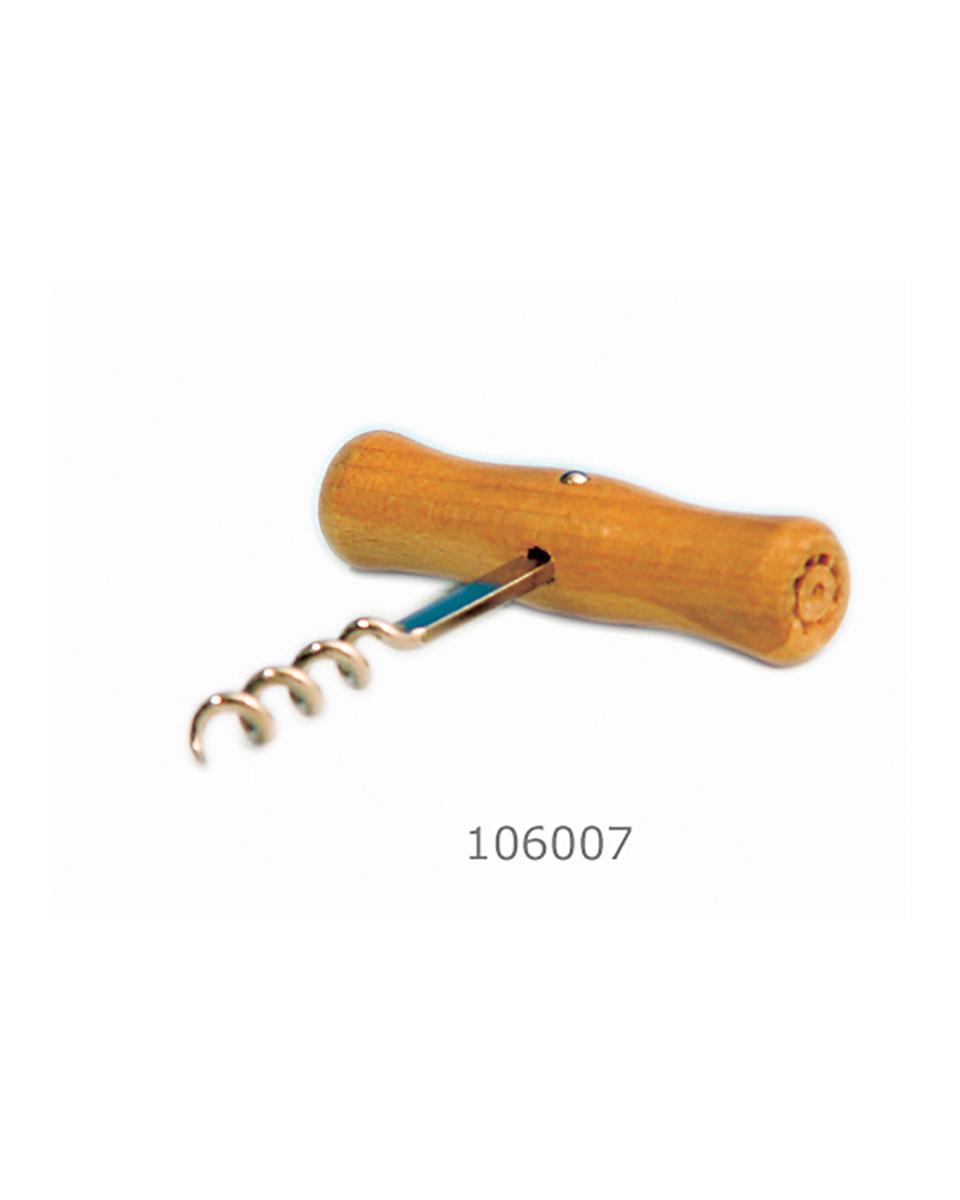 Korkenzieher - 10 cm - 24 Stück - Holz - 106007