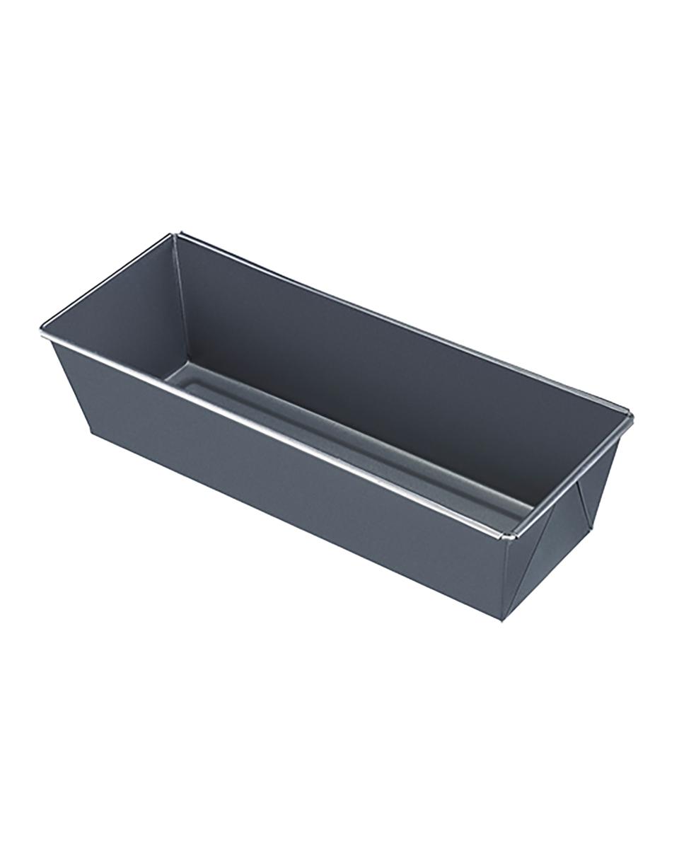 Kuchenform - Edelstahl - H 7 x 11 x 30 cm - 016211