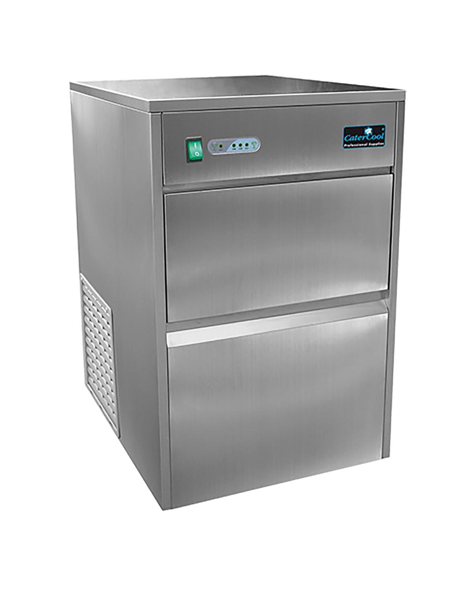 Eiswürfelmaschine - 25 kg - Edelstahl - CaterCool - 905625