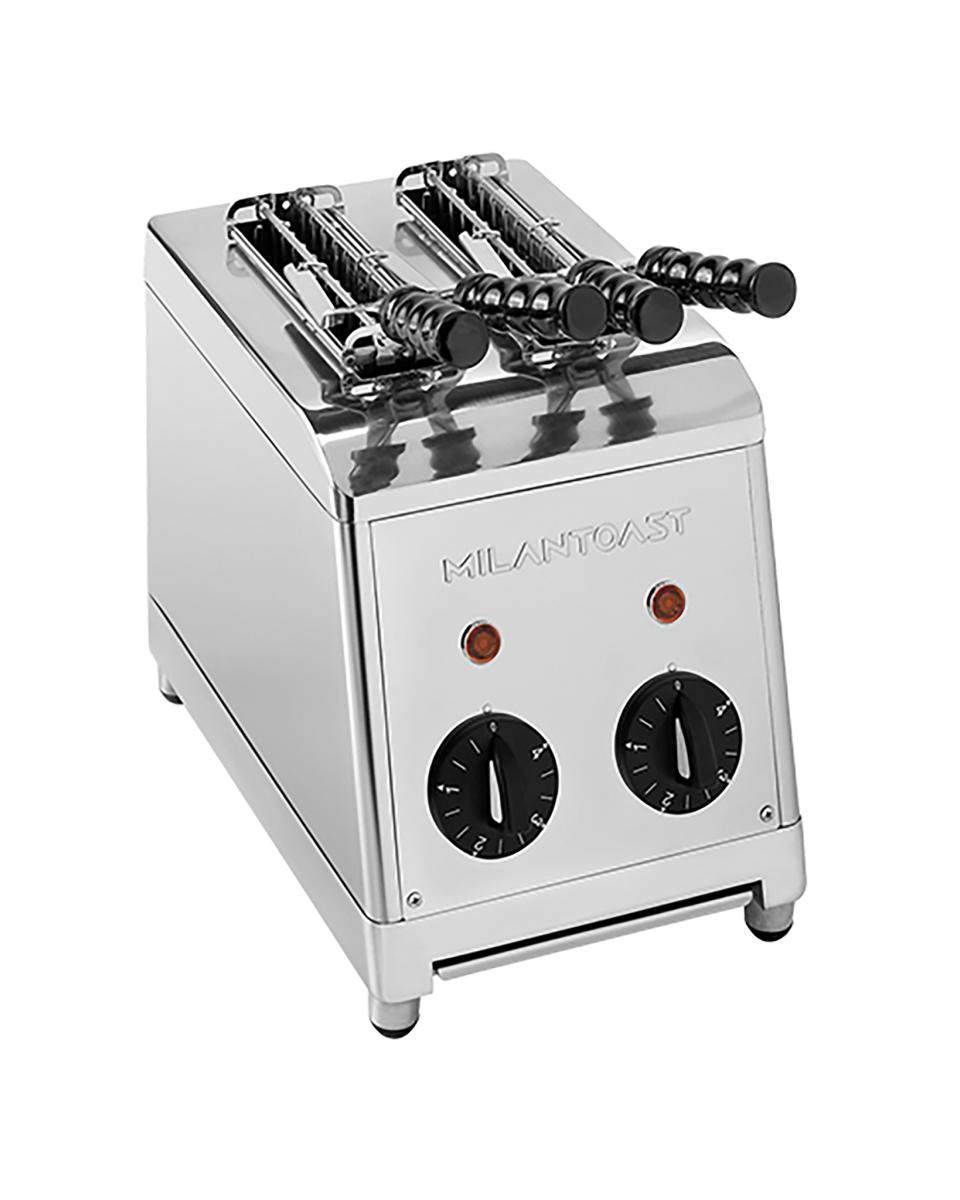 Milan Toast - Toaster - 2 Schlitze - Inox 2 - 420002