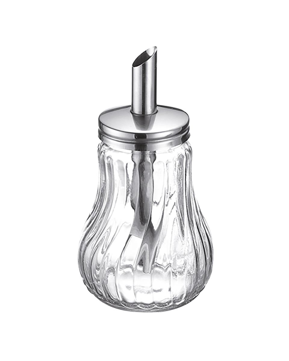 Suikerstrooier - H 15 CM - 0.234 KG - Ø8 CM - Glas - Transparant - 0.25 Liter - Westmark - 081030