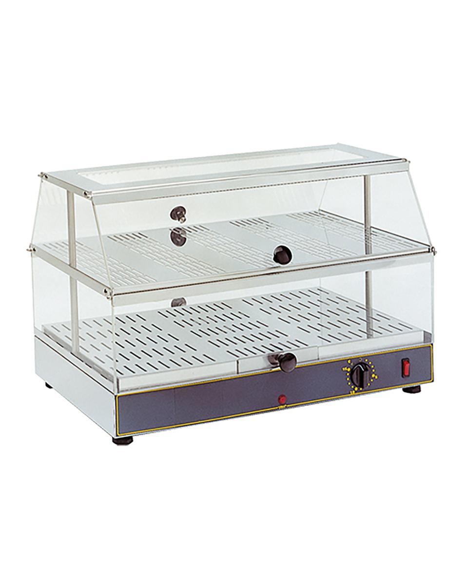 Warmhaltevitrine - 2 Etagen - Roller Grill - 304400