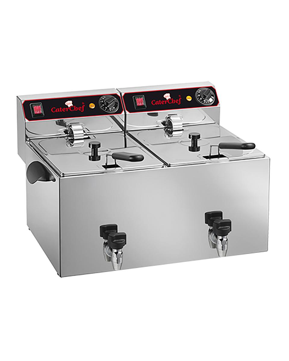 Caterchef - 2 x 9 Liter - 680209 | Gastro-Fritteuse