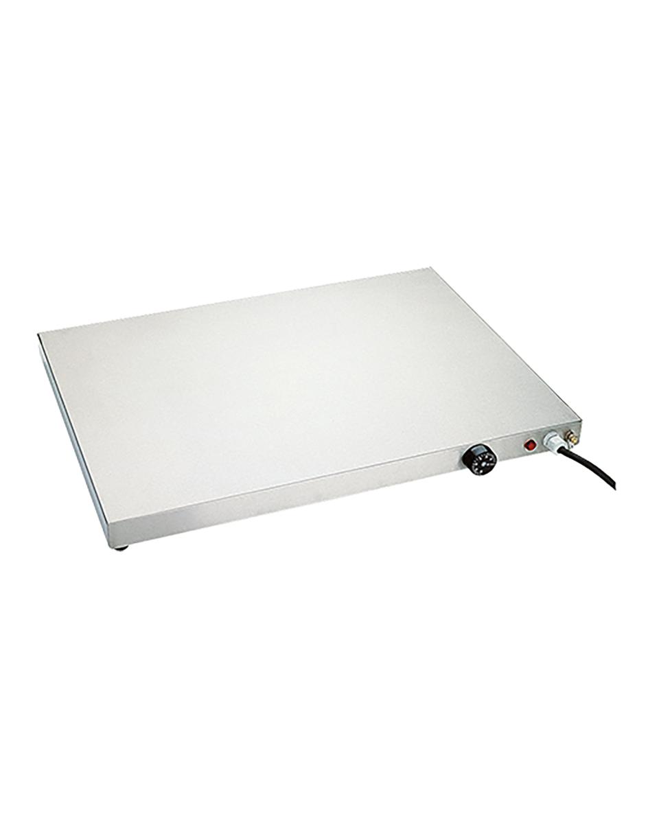 Wärmeplatte aus Edelstahl - 60x40 cm - 710022