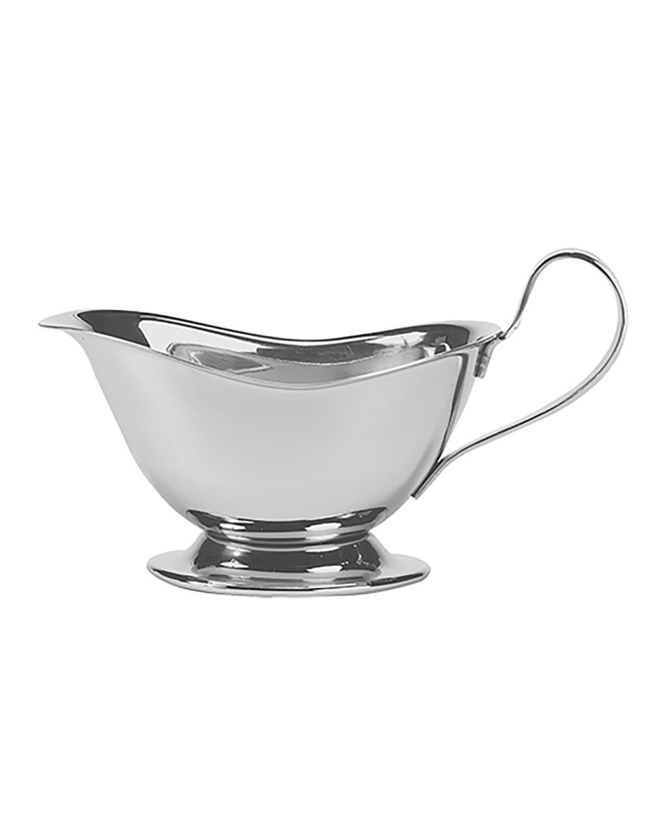 Sauciere auf Fuß - 0,3 l - Edelstahl - 815040