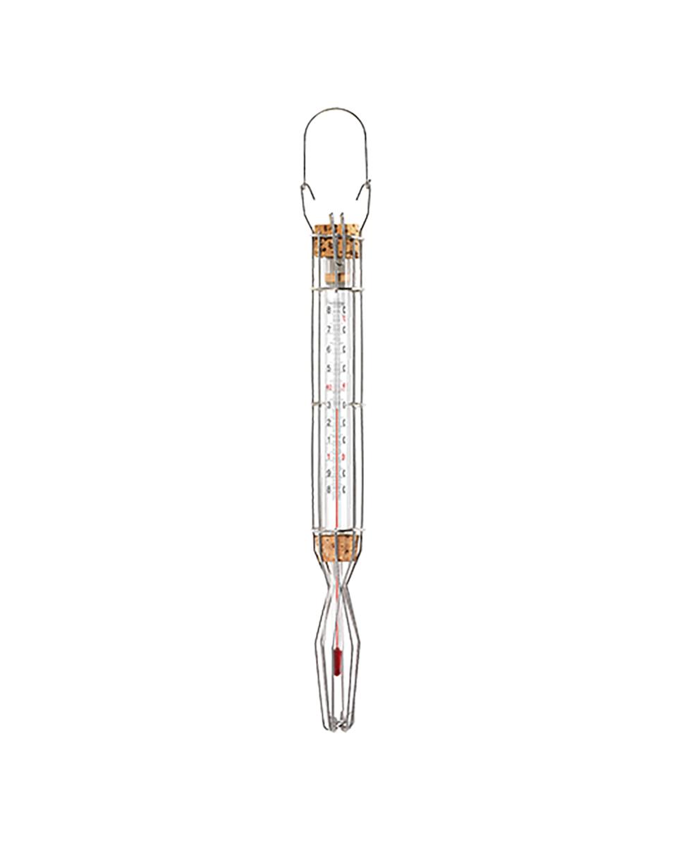 Zuckerthermometer - 0,09 kg - 32 cm - Glas - +80°C / +180°C - 827075