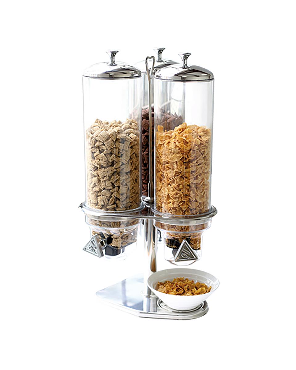 Cerealienspender - Edelstahl - 3 X 4 L - 861150