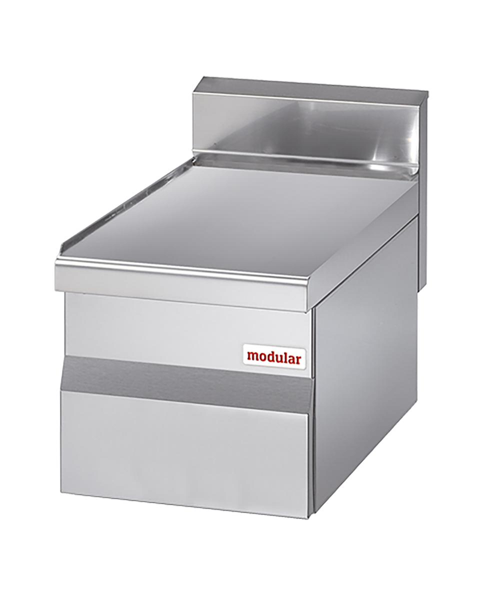 Neutralelement - Mit Schublade - Edelstahl - 30x60 cm - Modular - 316667