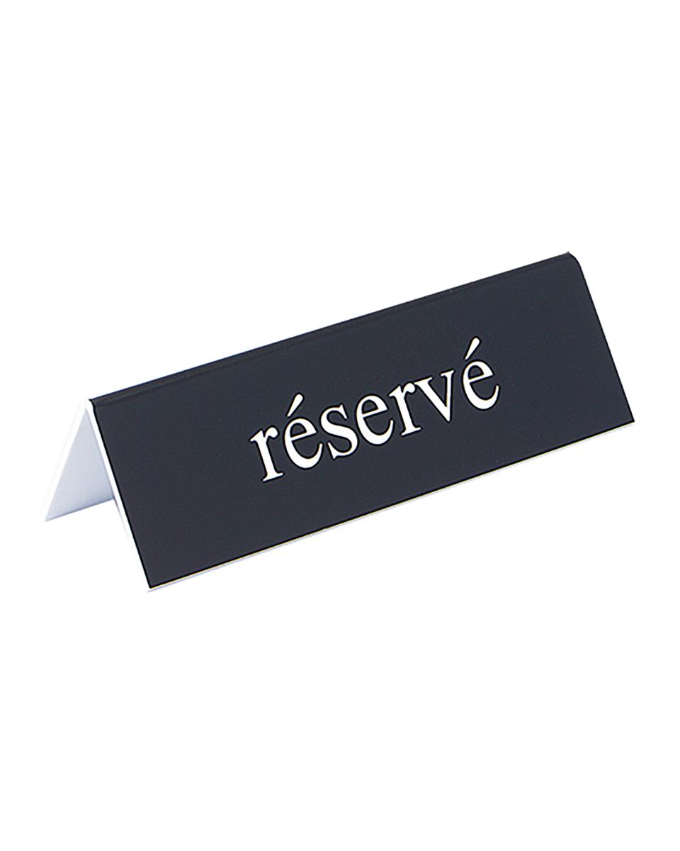 Schild - Reserviert - 13 x 4 cm - Kunststoff - 880030