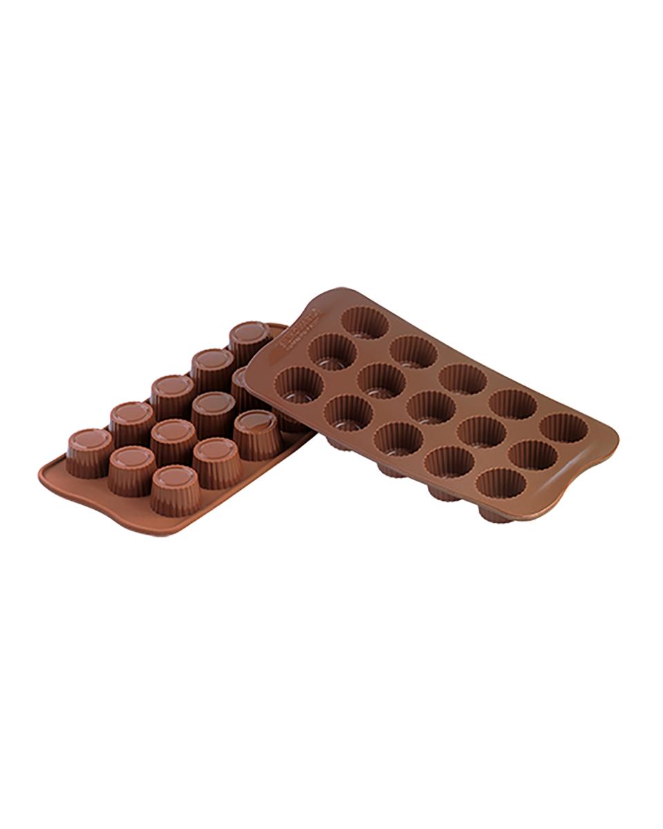 Schokoladenform - Silikon - Ø 3 cm - Easychoc - 070035