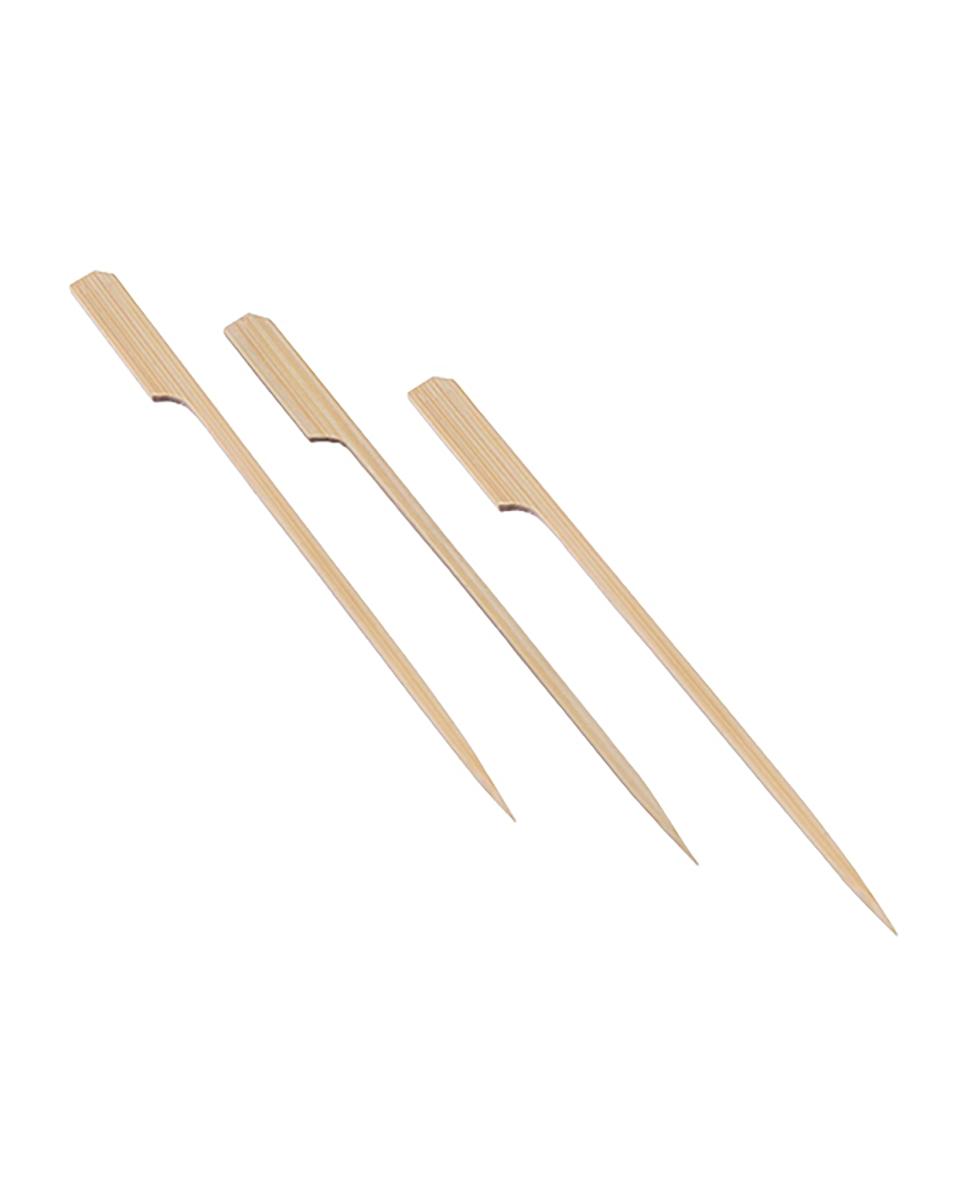 Fingerfood-Spieße - Bambus - 70er-Set - L 15 cm - 015062