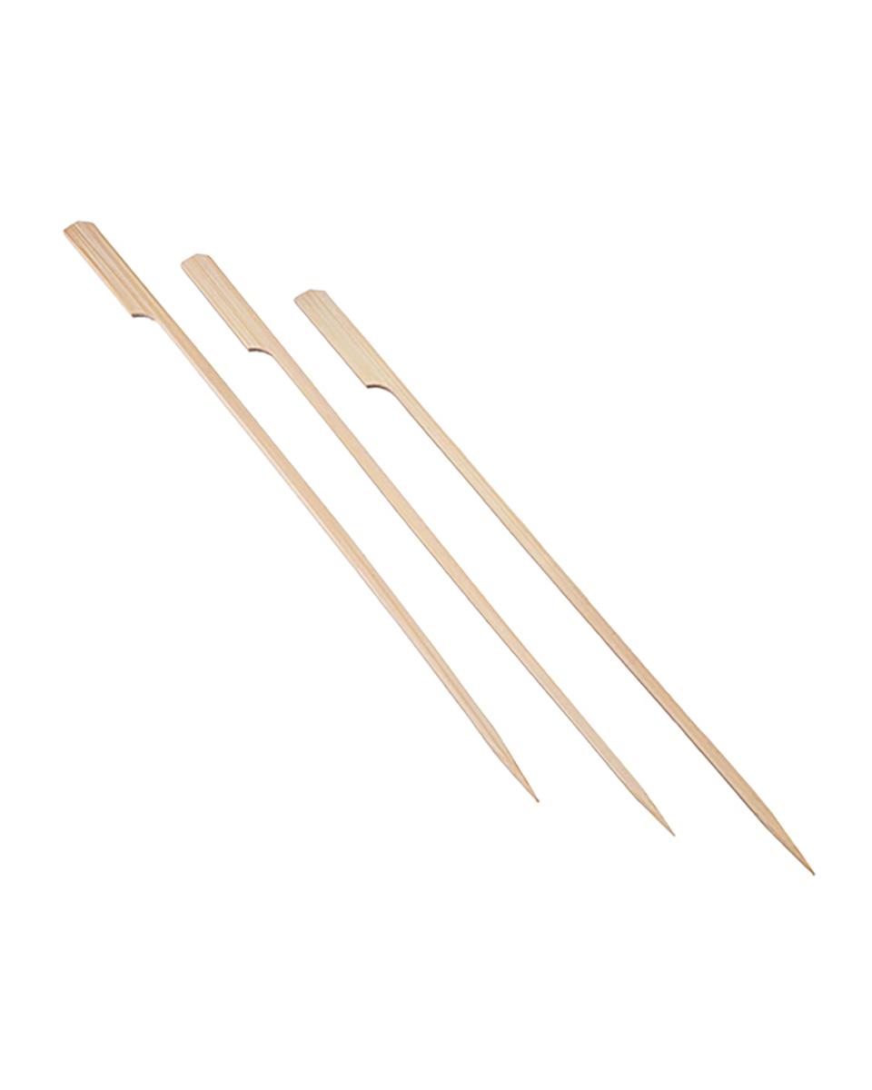 Fingerfood-Spieße - Bambus - 50er-Set - L 25 cm - 015064