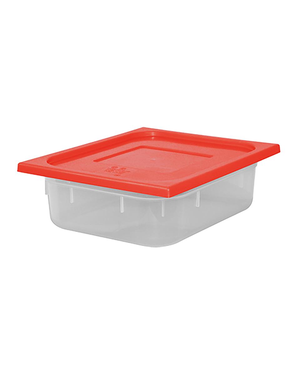 Lebensmittelbehälter - Rot - GN 1/2 - CaterChef - 953847