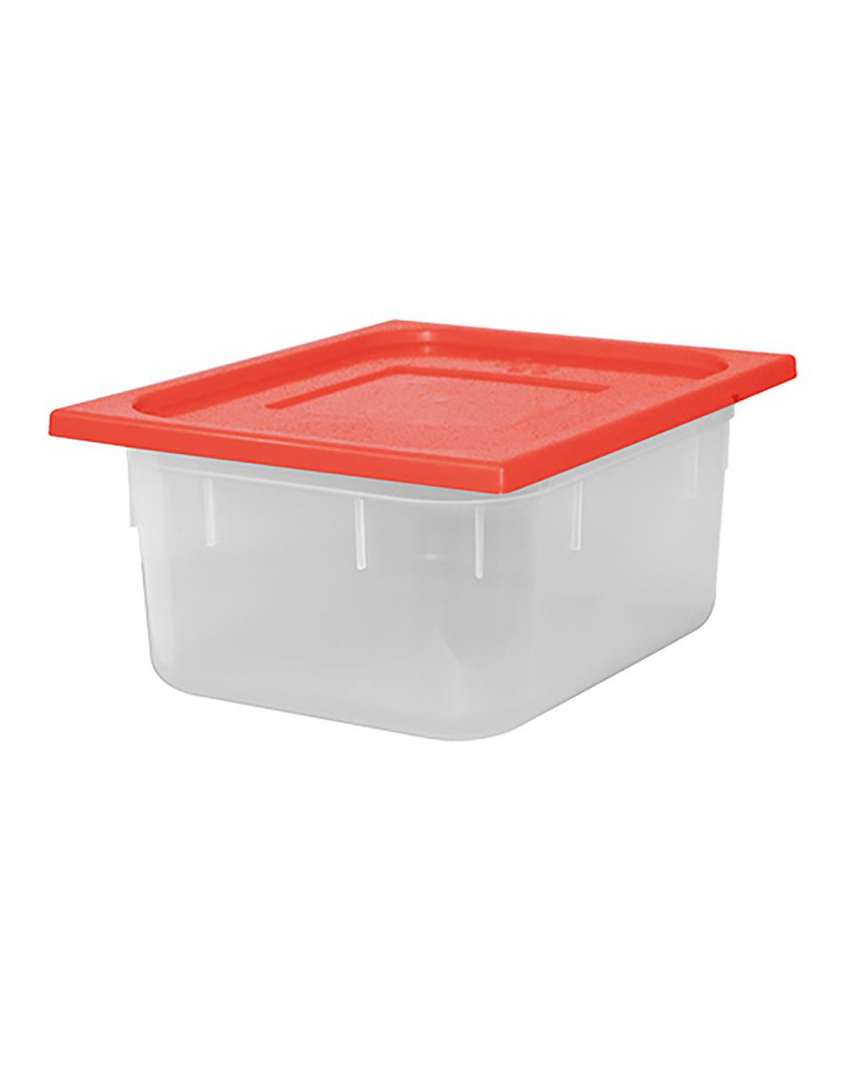Lebensmittelbehälter - Rot - GN 1/2 - CaterChef - 953848